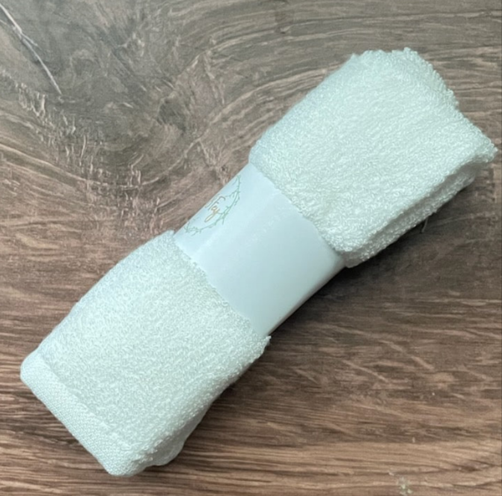 Organic Bamboo Soft Washcloth for face 10x10 - JAZ Body Essentials