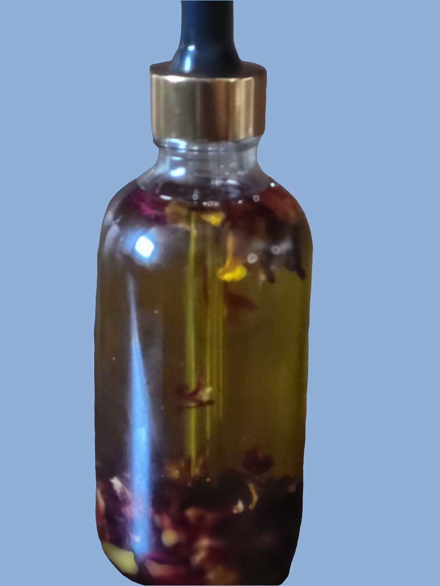 Rose Infused Body Oil 4oz - JAZ Body Essentials