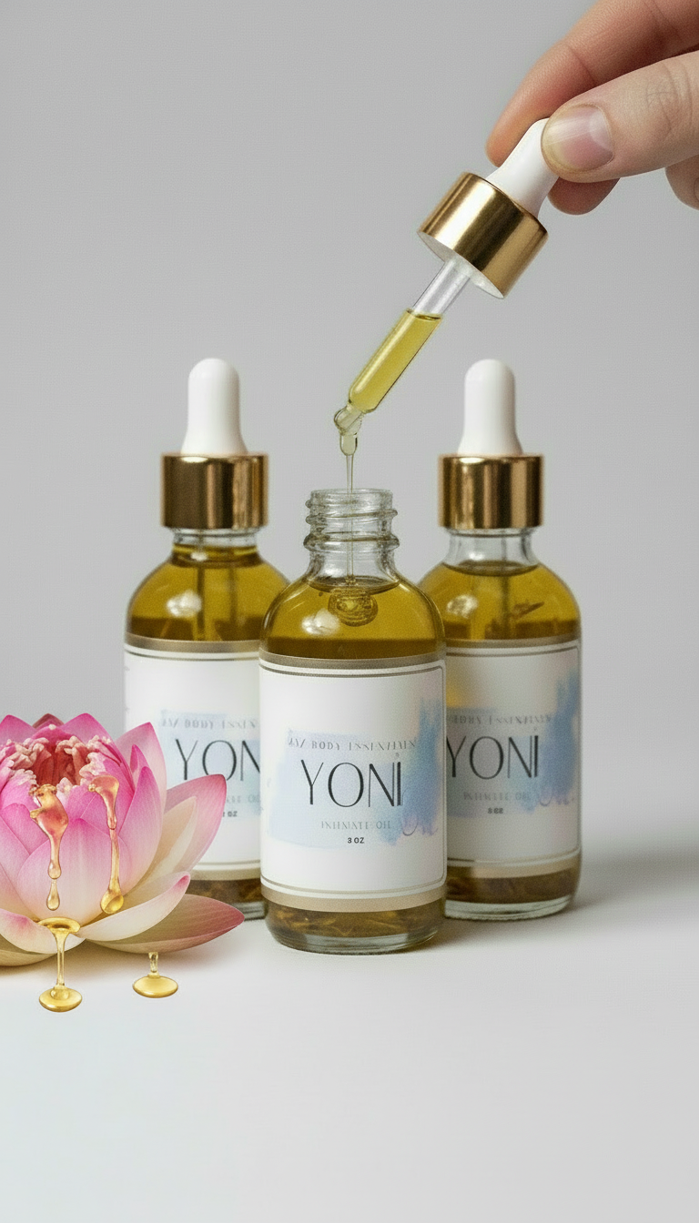 Lotus Yoni Oil 2oz - JAZ Body Essentials