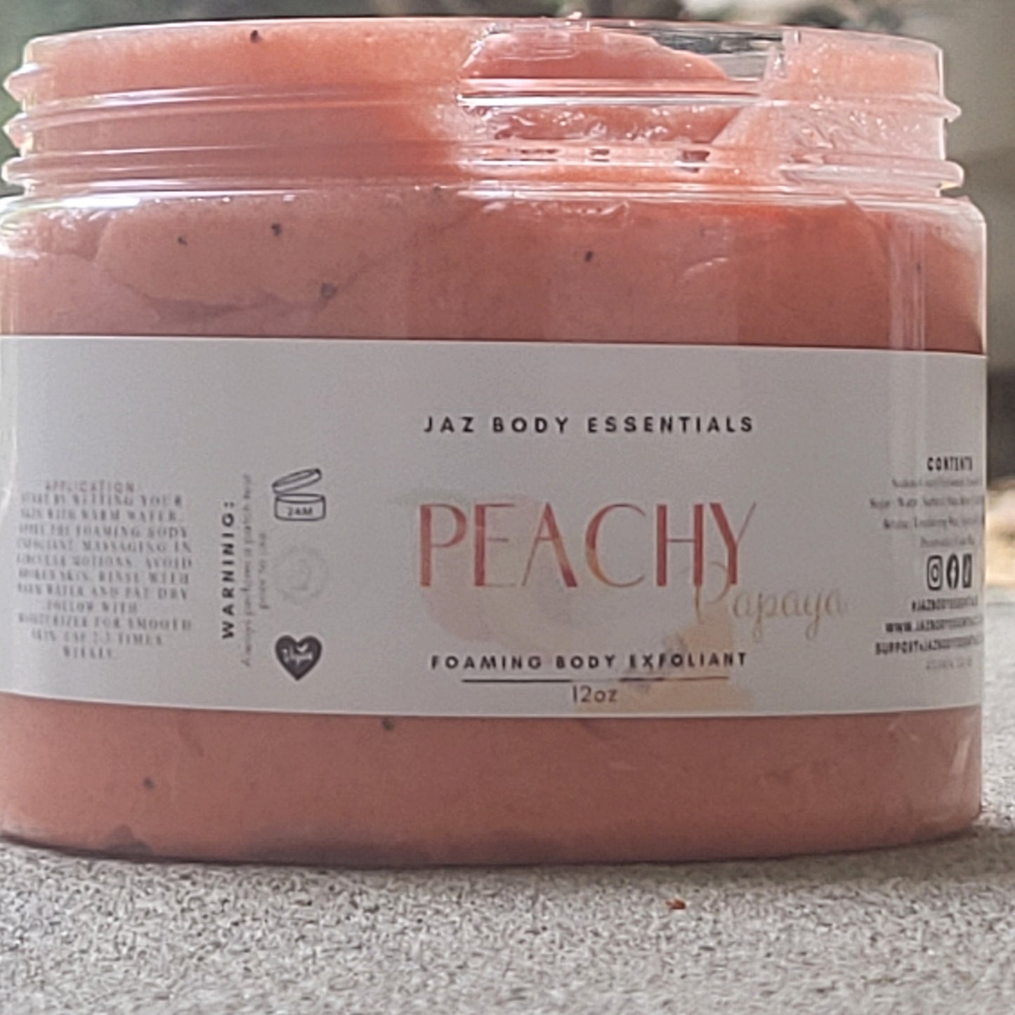 Foaming Body Scrub 12oz