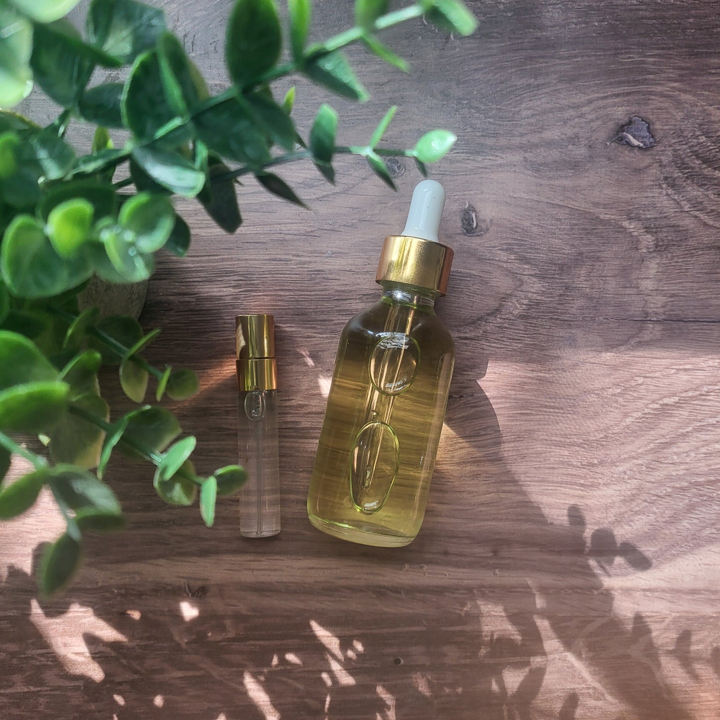 Coconut Cream & Vanilla Bourbon Latte Body Oil & Perfume Set - JAZ Body Essentials