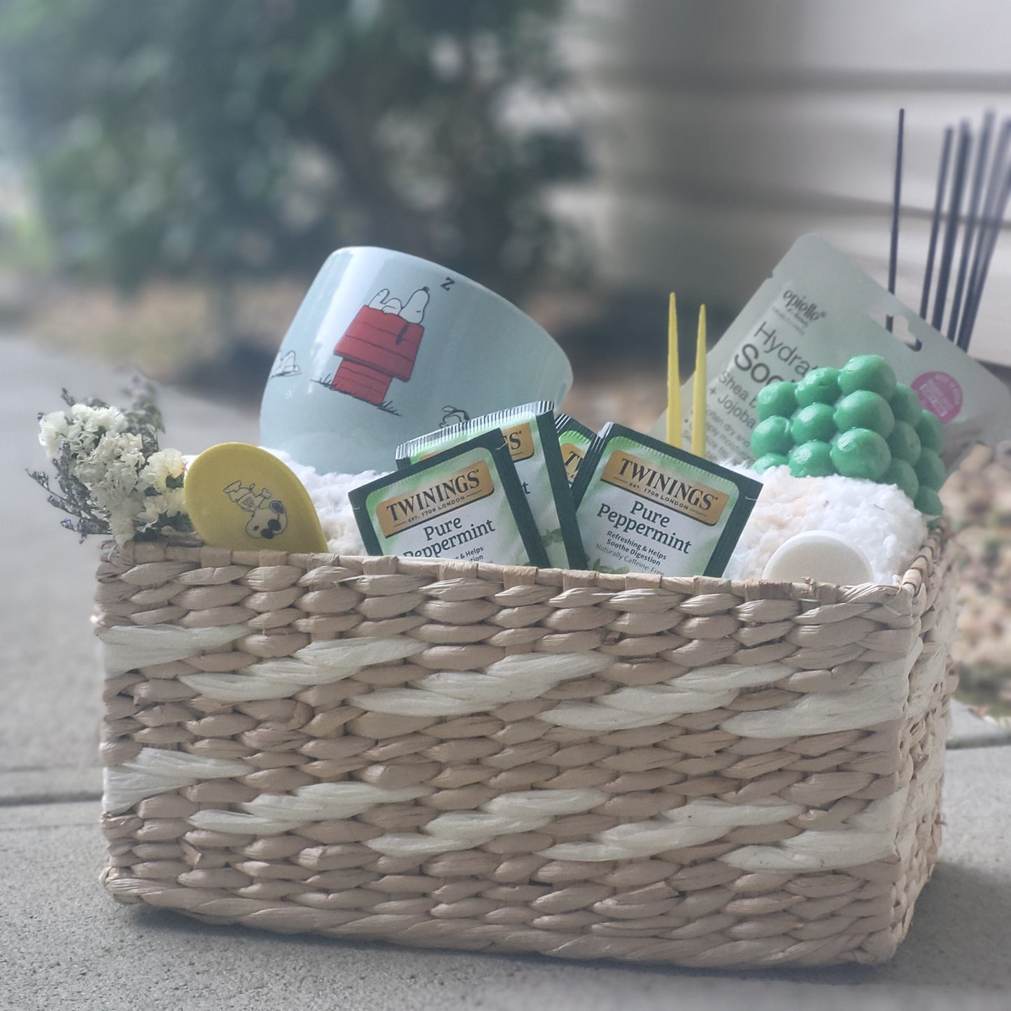 The Wellness Box-Self Care Spa Gift Set Basket for Women 15pc - JAZ Body Essentials