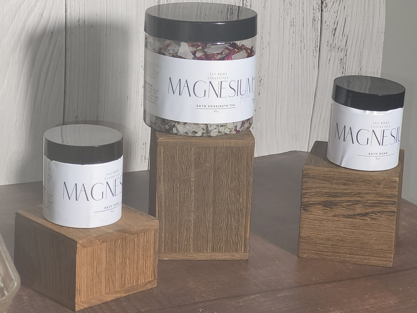 Magnesium Calm Bath 12 oz - JAZ Body Essentials