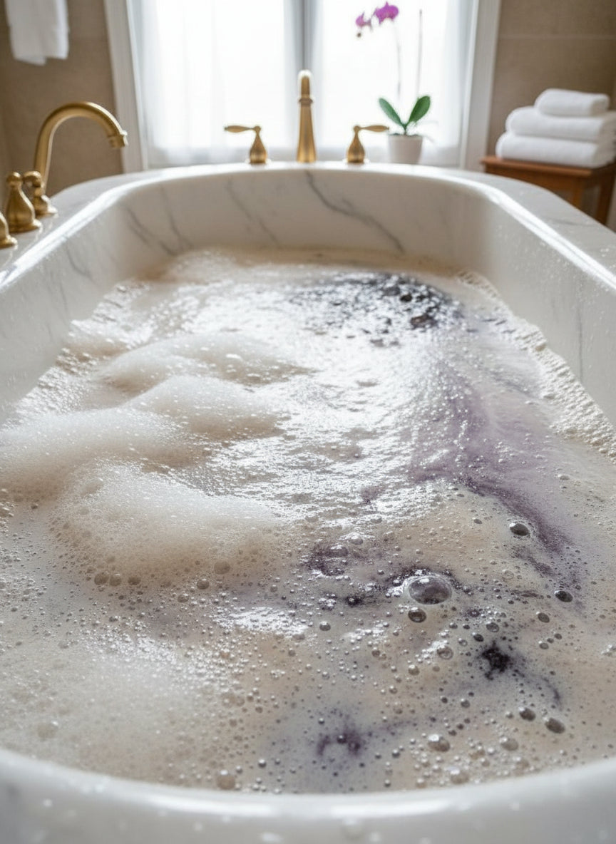 Simply Rose Petal Bath Bomb 4 pcs - JAZ Body Essentials