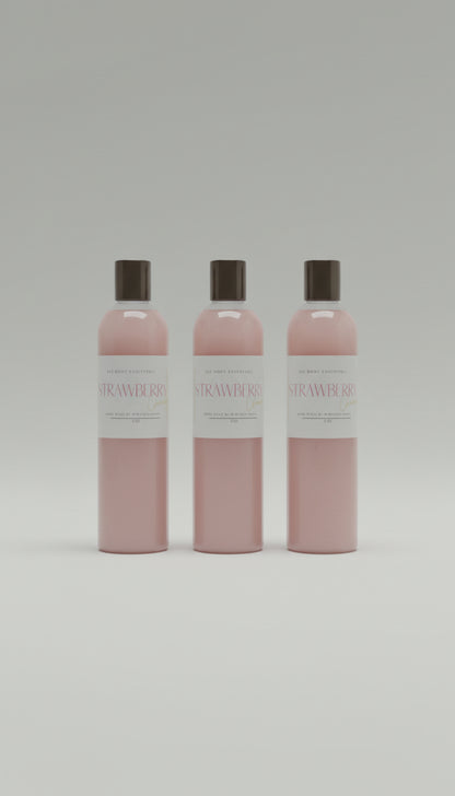 Strawberry Champagne Body Wash with Bursting Beads - JAZ Body Essentials