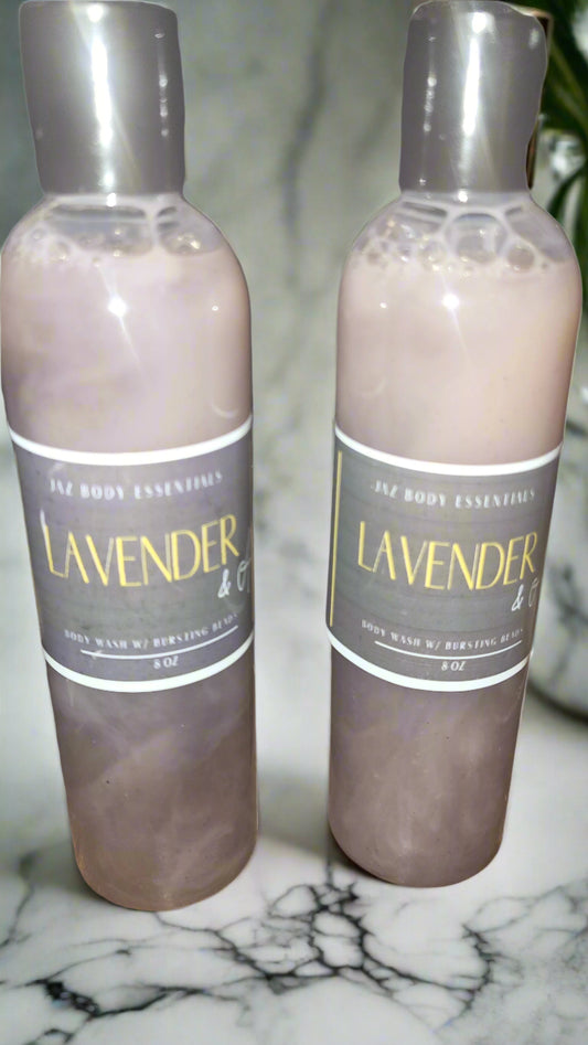 Lavender Body Wash with Bursting Beads