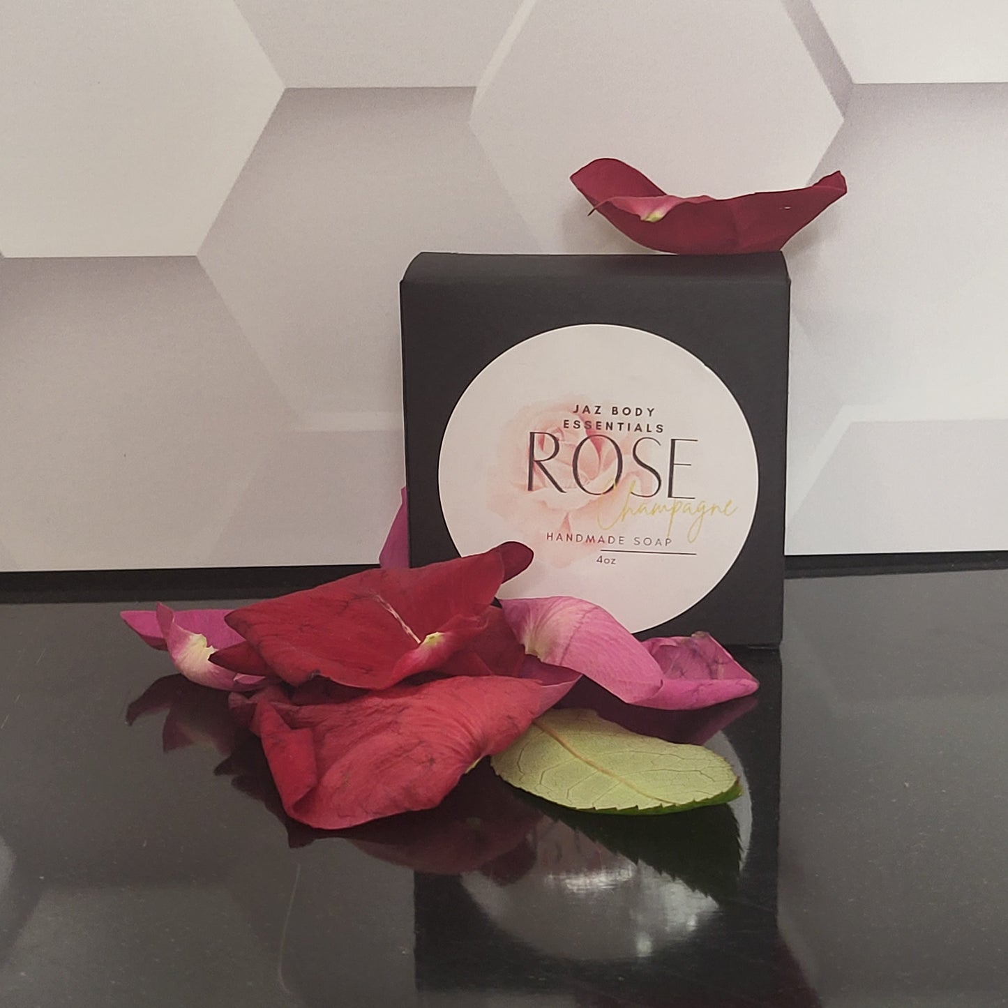 Champagne Roses Soap Bar - JAZ Body Essentials