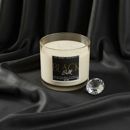 Black Silk 4 Wick Candle 36oz