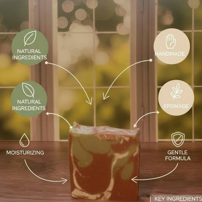 Minty Bliss Soap Bar - JAZ Body Essentials