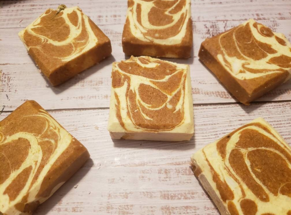 Natural Turmeric Ginger Honey Soap Bar | Bulk Purchase, triple butter soap - JAZ Body Essentials