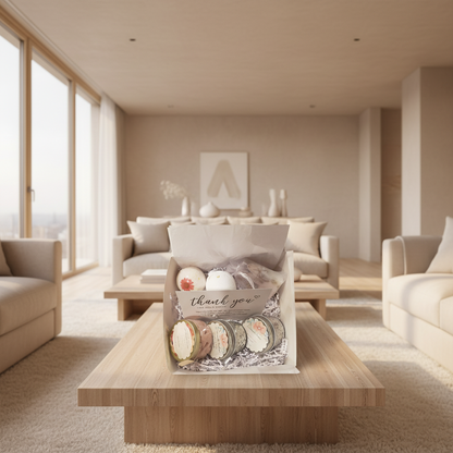 Vela de rosa y lavanda dulce