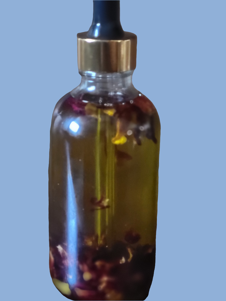 Rose Infused Hair Oil - JAZ Body Essentials