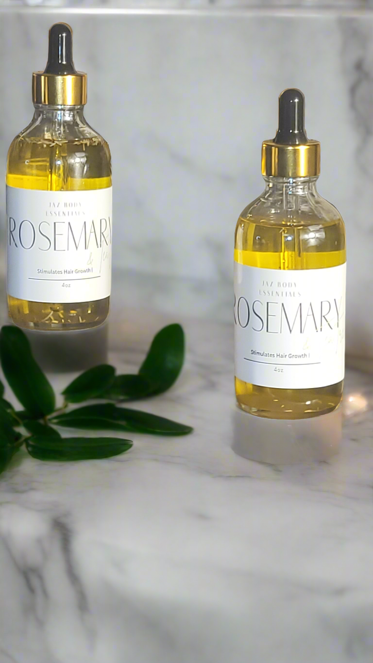 Rosemary and Tea Tree Hair Oil - JAZ Body Essentials