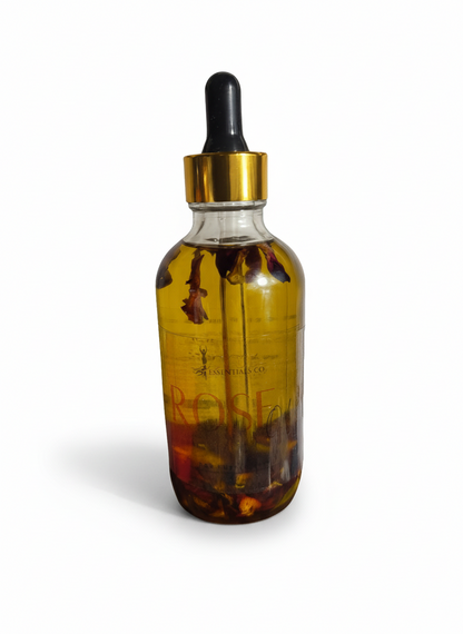 Rose Infused Body Oil 4oz - JAZ Body Essentials