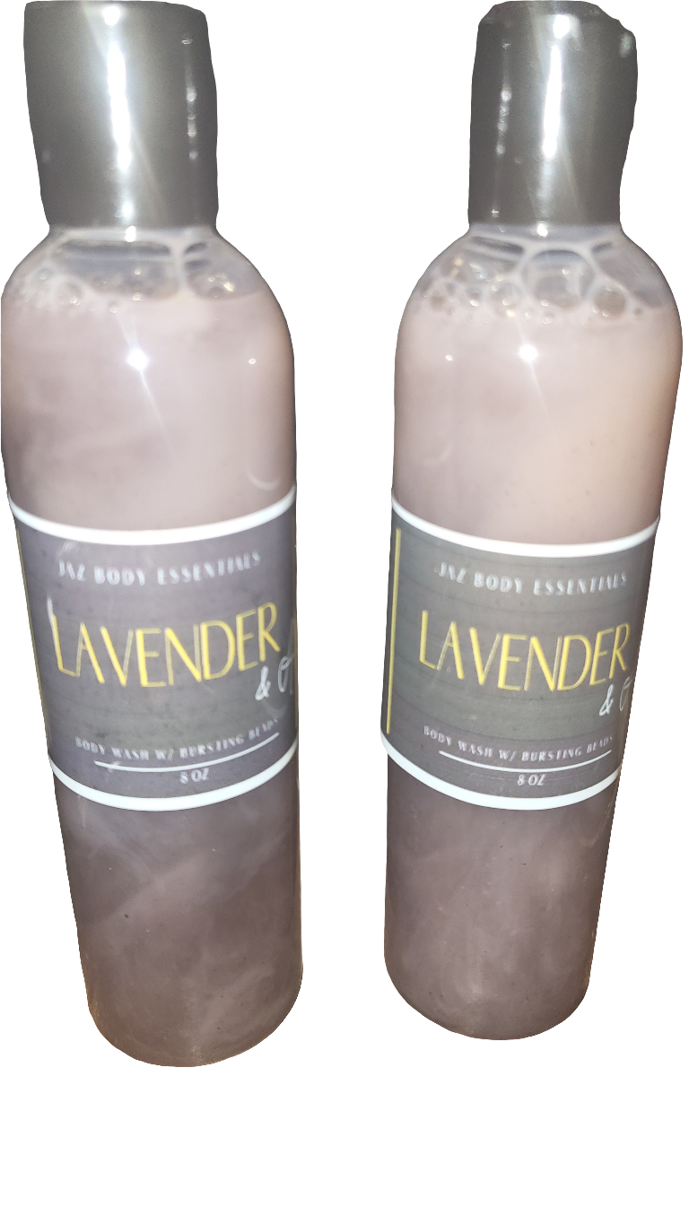 Lavender Body Wash with Bursting Beads