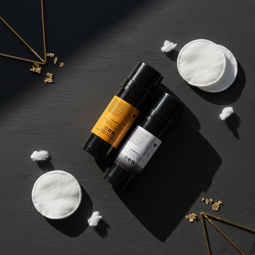 Both balm variants flat lay