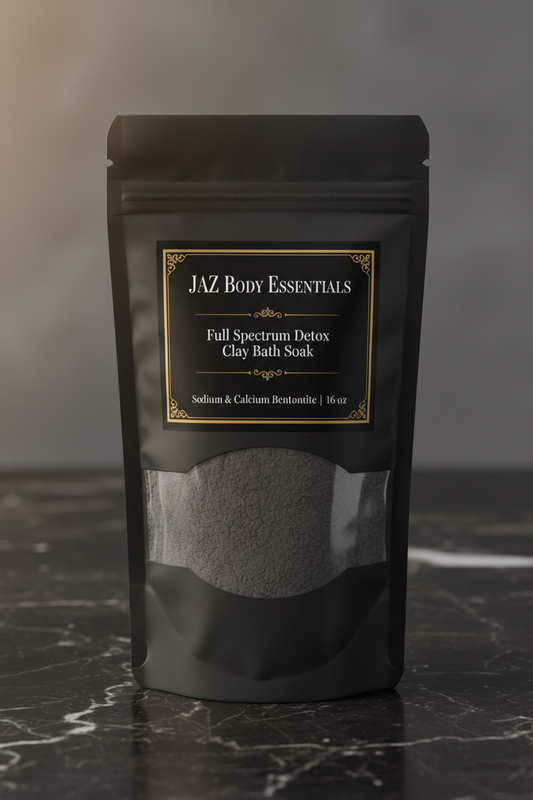 Full Spectrum Detox Clay Bath Soak - Cinzel Decorative