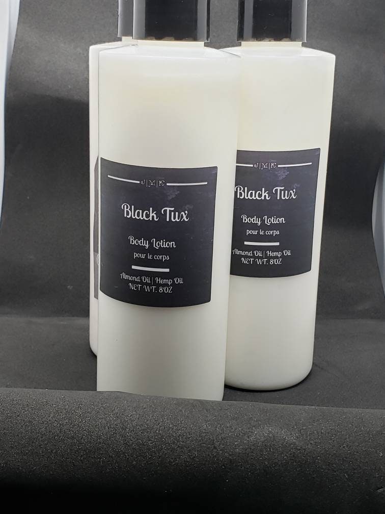 Black Tux Body Lotion - JAZ Body Essentials