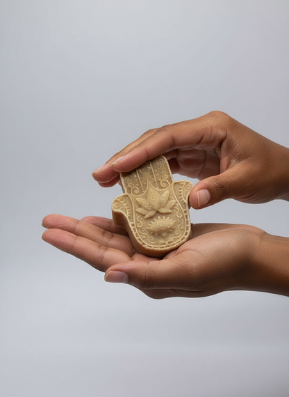 Savon pour les mains au curcuma et au gingembre Hamsa