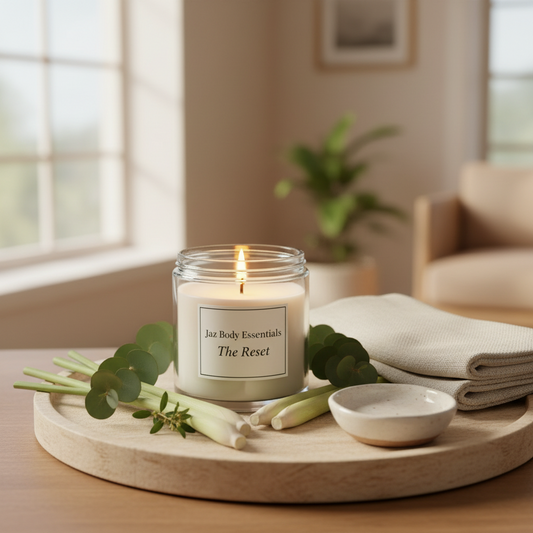 The Reset Candle — Lemongrass & Eucalyptus