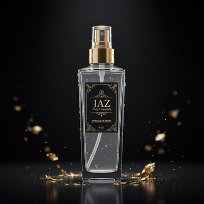 JAZ Body Essentials Detangler Spray - Clear Bottle
