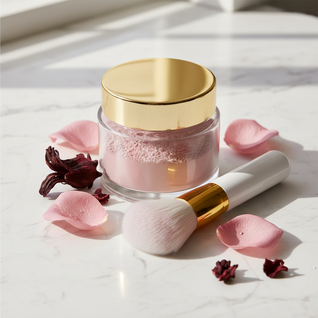 Natural Scented Body Powder Mockup