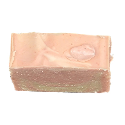 Rose Quartz Triple Butter Soap Bar 4.5oz - JAZ Body Essentials