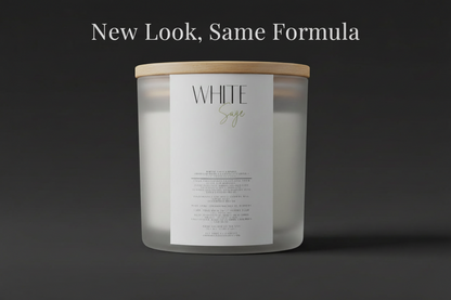 White Sage Candle Energy clearing Aromatherapy Candle