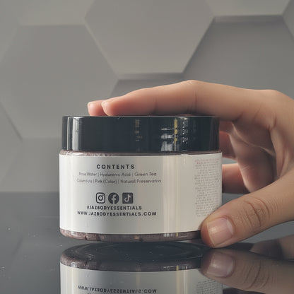 Rose Jelly Face Mask 4oz - JAZ Body Essentials