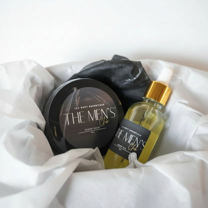 The Men's Club Beard Balm and Beard Oil Gift Set - JAZ Body Essentials