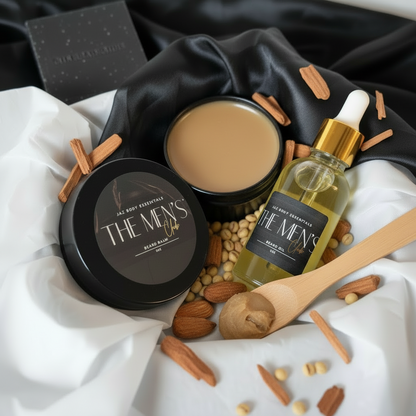 Coffret cadeau Baume à barbe et Huile à barbe The Men's Club