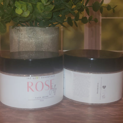 Rose Jelly Face Mask 4oz - JAZ Body Essentials