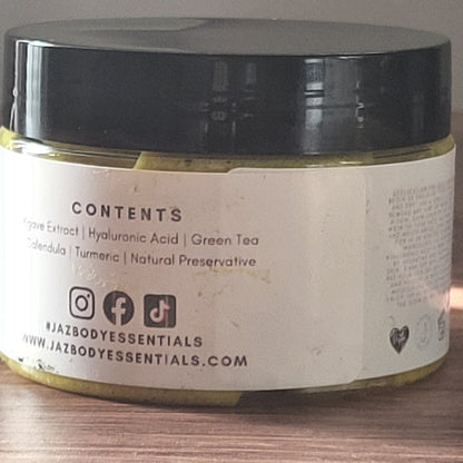 Turmeric Jelly Face Mask 4oz - JAZ Body Essentials