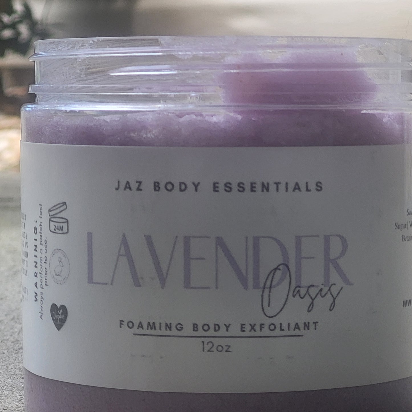 Foaming Body Scrub 12oz