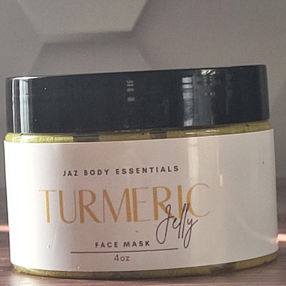 Turmeric Jelly Face Mask 4oz - JAZ Body Essentials