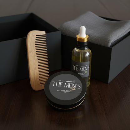 The Men's Club Beard Balm and Beard Oil Gift Set - JAZ Body Essentials