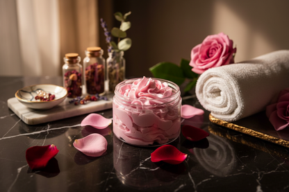 Rose body butter lifestyle