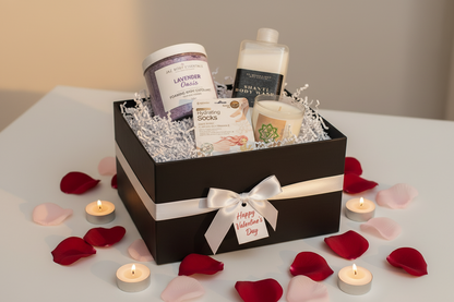 Sweetheart Spa Night Basket