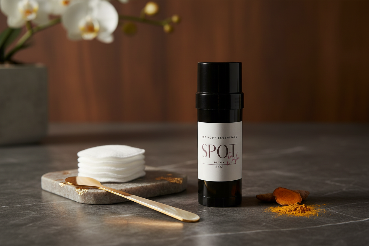 Turmeric spot balm lifestyle