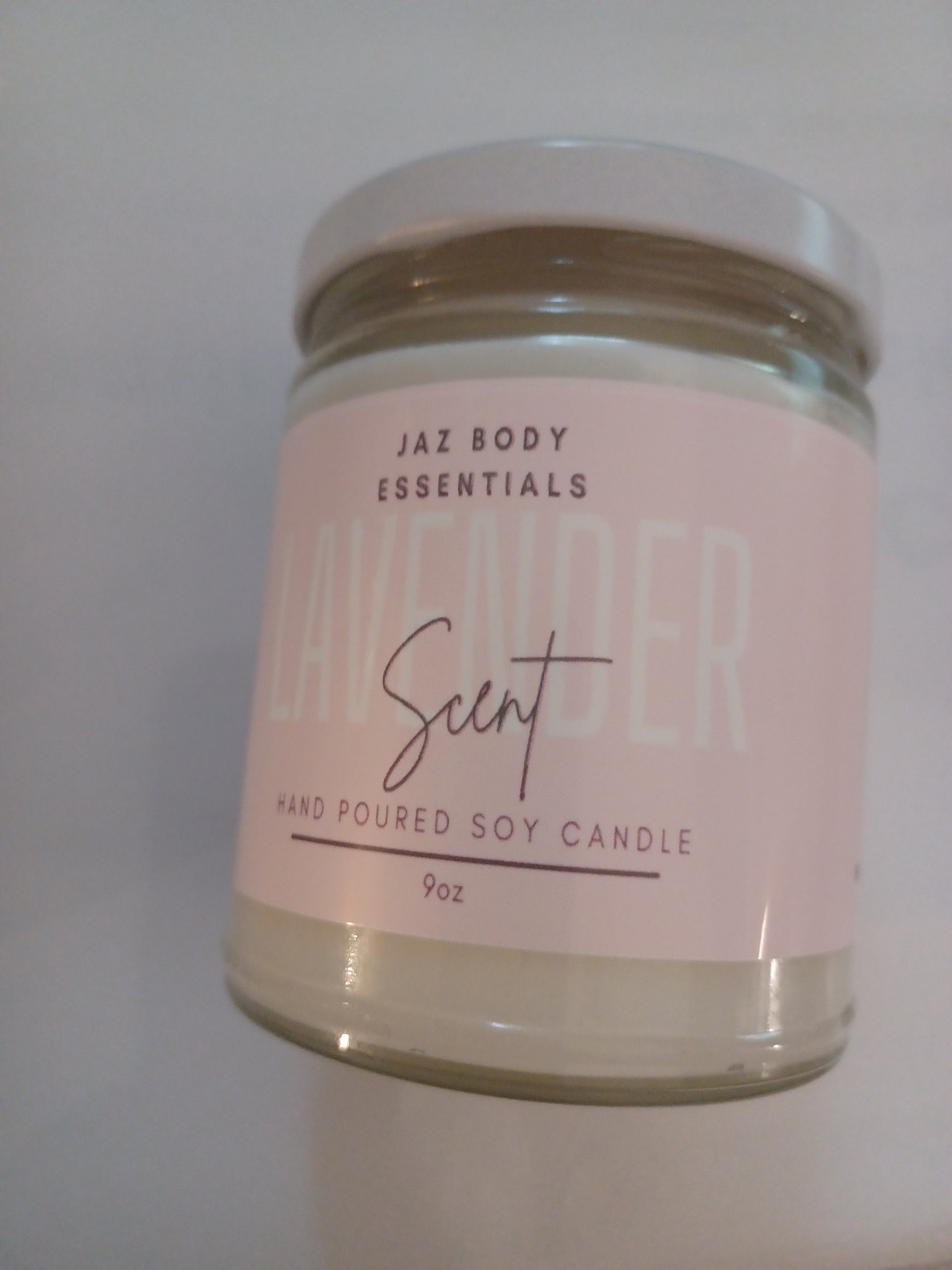 Simply Lavender Soy Aromatherapy Candle - JAZ Body Essentials