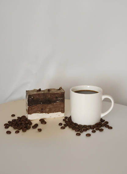 Wake up & Smell The Vanilla Mocha Coffee Soap - JAZ Body Essentials