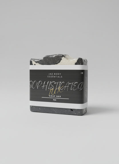 Sophisticated Tux Soap Bar for Men - JAZ Body Essentials