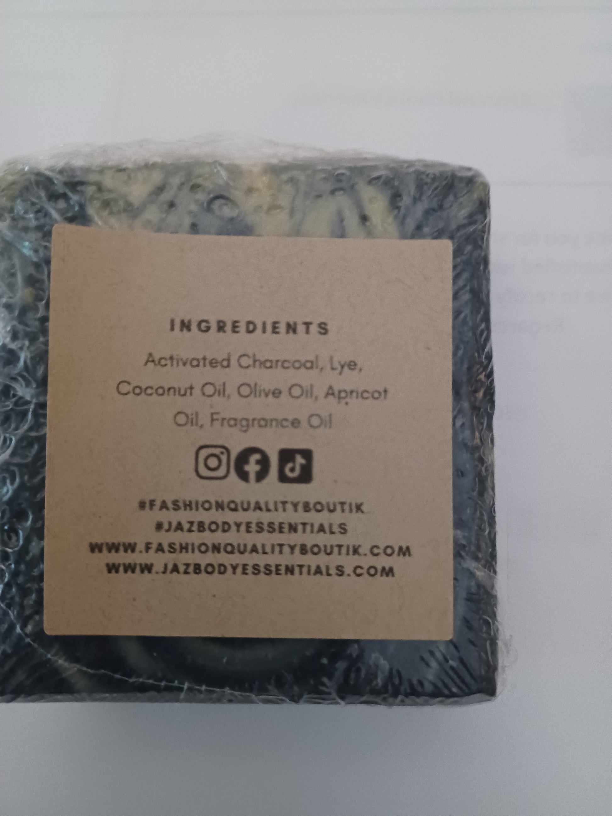 Charcoal Cleanse Bar Soap - JAZ Body Essentials