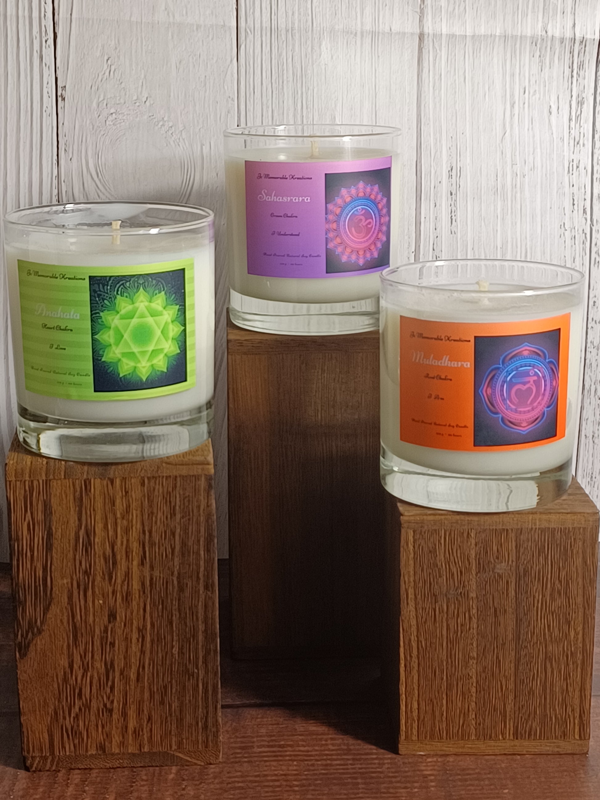 Chakra Soy Wax Candle - JAZ Body Essentials