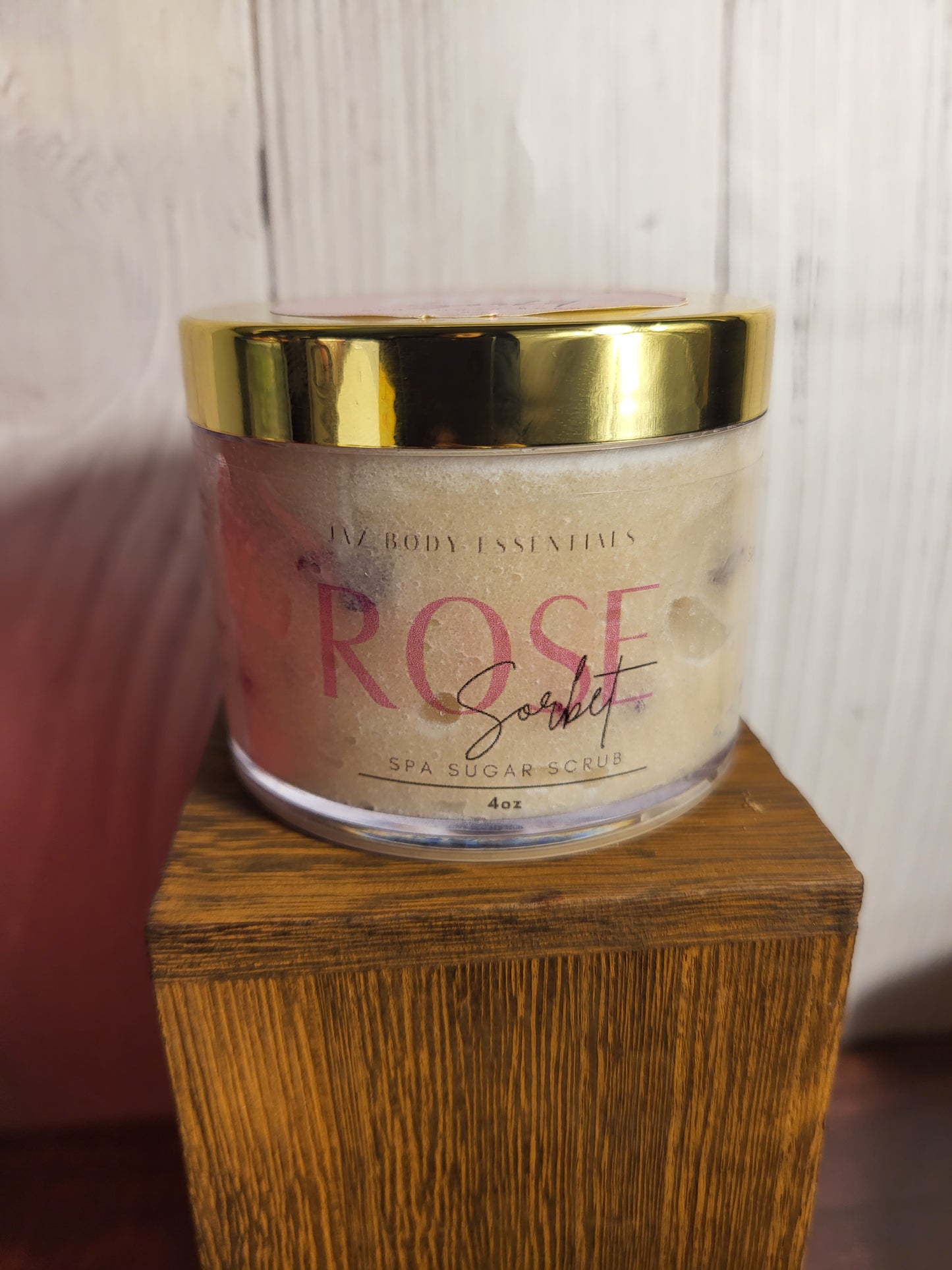 Sweet Lavender Rose Sugar Scrub - JAZ Body Essentials