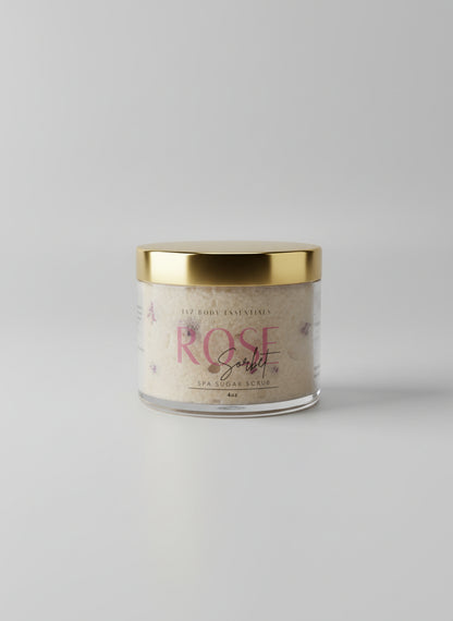 Sweet Lavender Rose Sugar Scrub - JAZ Body Essentials