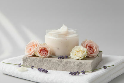 Sweet Lavender Rose Sugar Scrub - JAZ Body Essentials