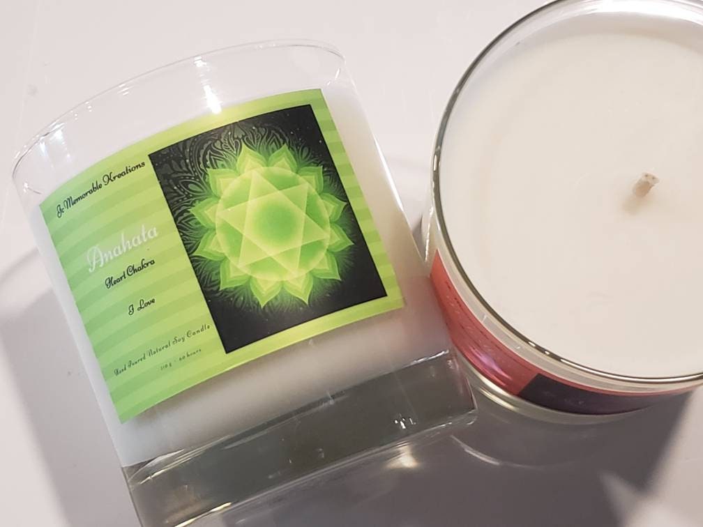 Chakra Soy Wax Candle - JAZ Body Essentials