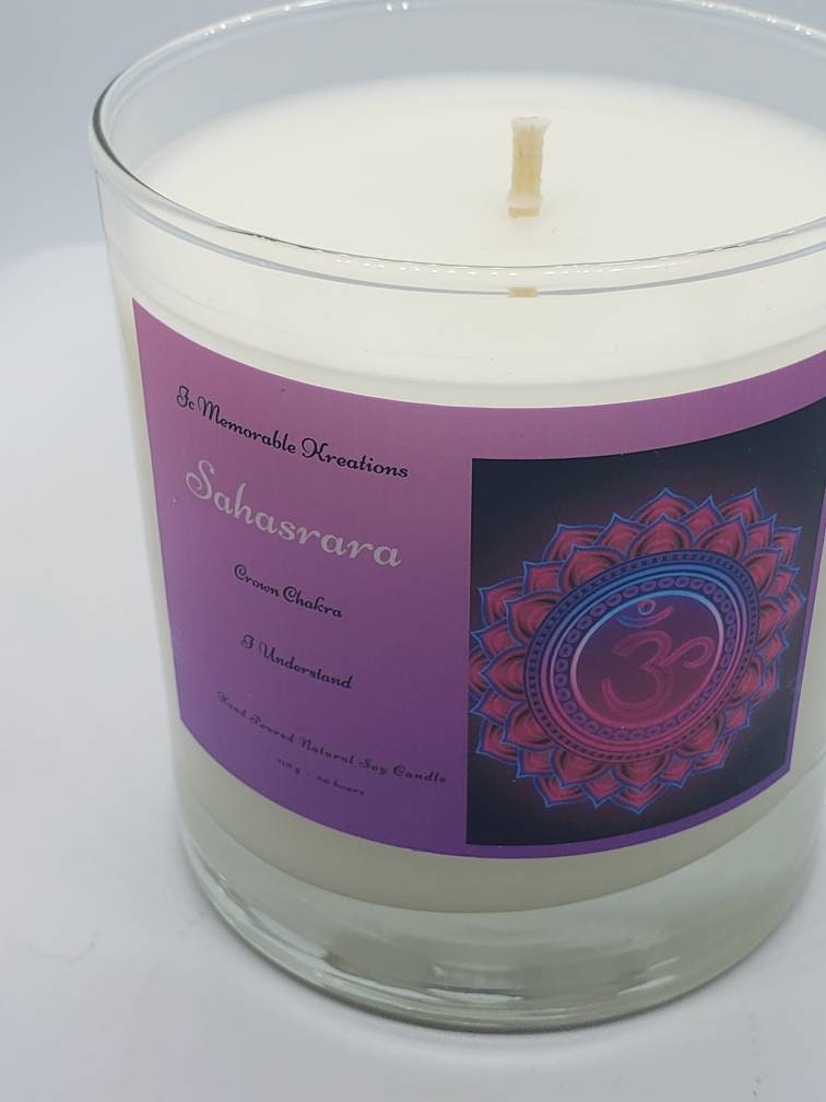 Chakra Soy Wax Candle - JAZ Body Essentials