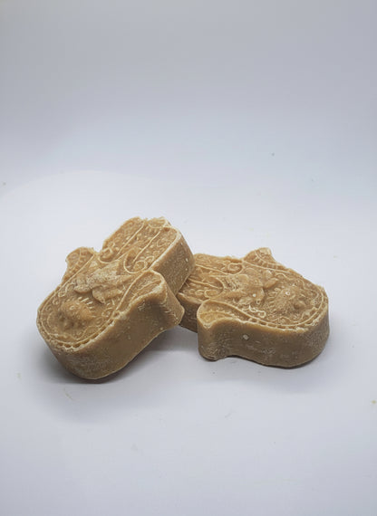 Hamsa Hand Turmeric Ginger Soap - JAZ Body Essentials
